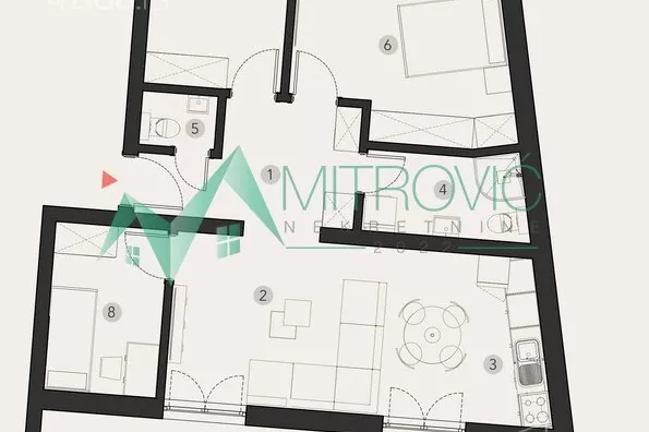 Troiposoban stan | 4zida