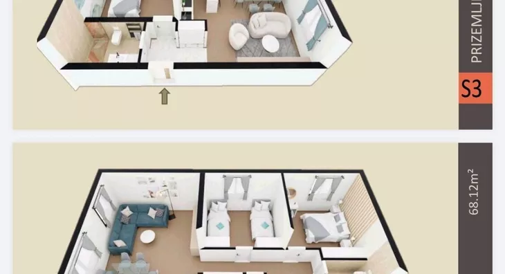 Jednoiposoban stan | 4zida