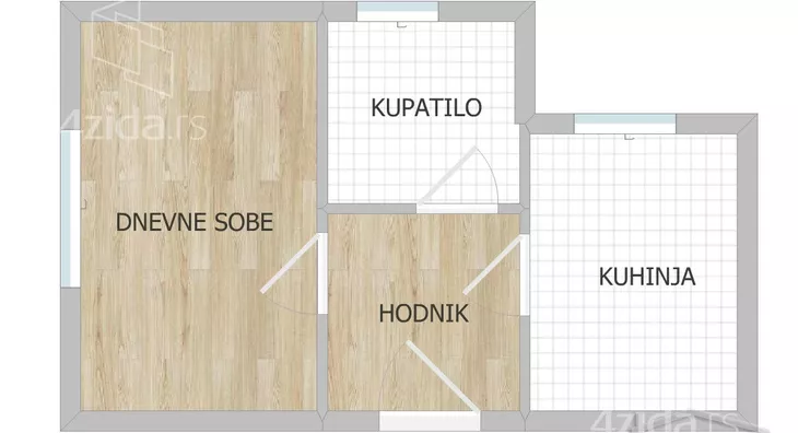 Jednosoban stan | 4zida