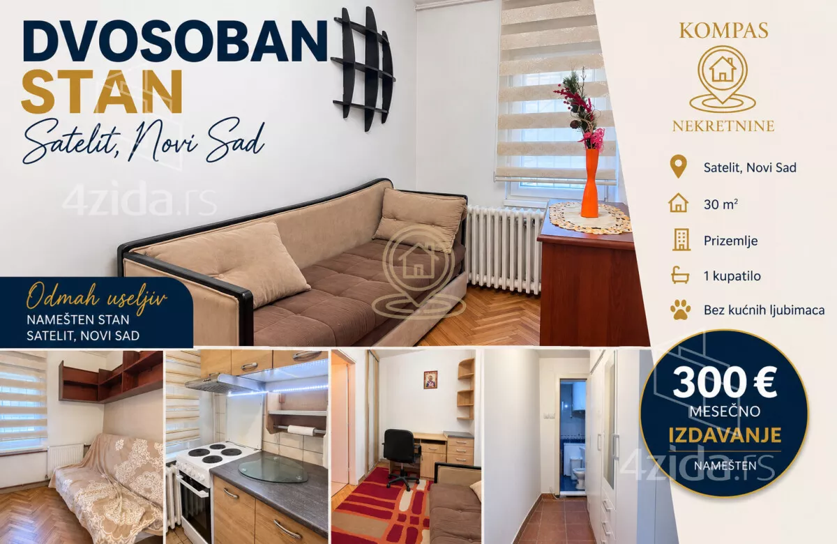 Dvosoban stan | 4zida