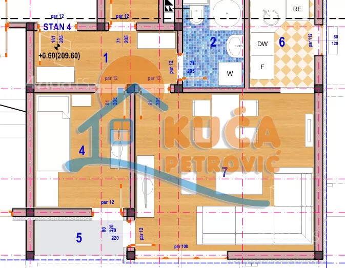 Četvorosoban stan | 4zida