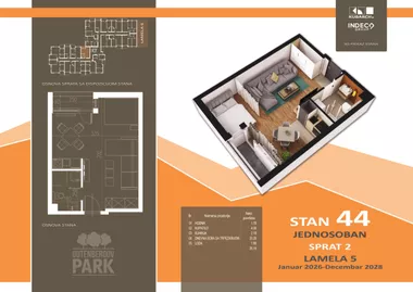 Ugao Partizanskih baza i Gutenbergove | 4zida.rs