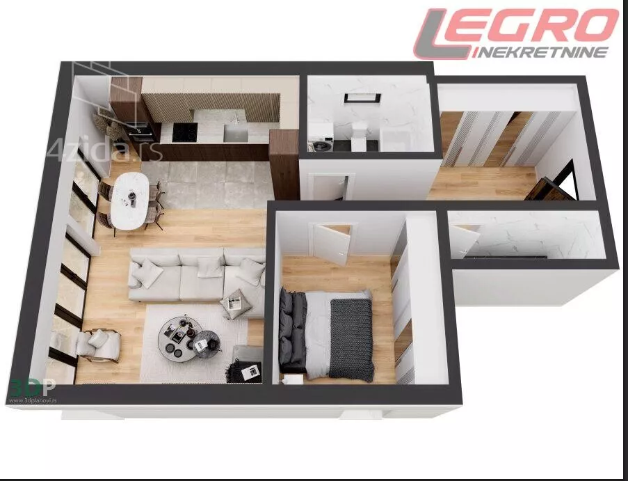 Dvosoban stan | 4zida