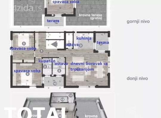 Četvorosoban stan | 4zida
