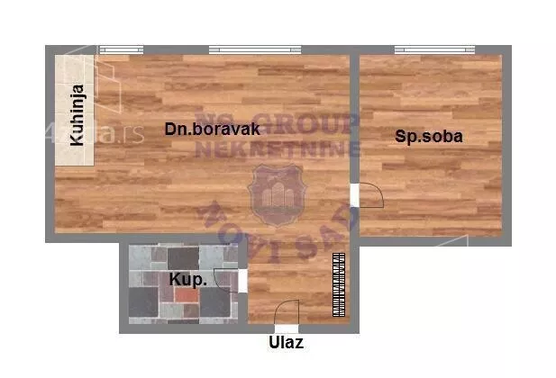 Jednoiposoban stan | 4zida