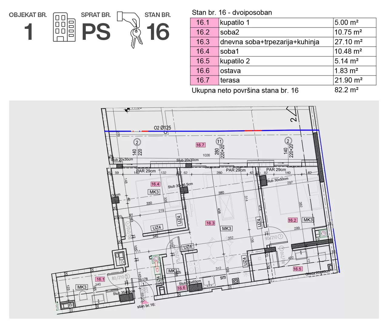 Dvoiposoban stan | 4zida