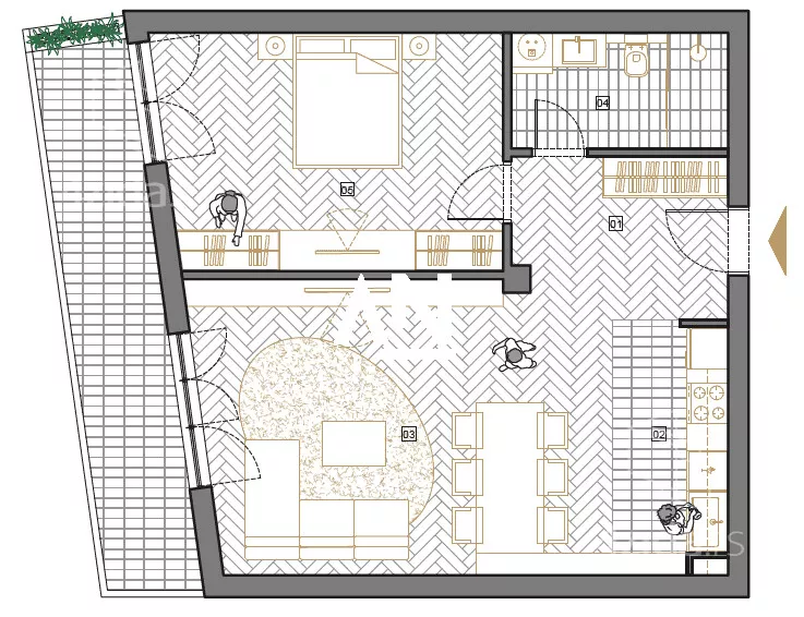 Dvosoban stan | 4zida