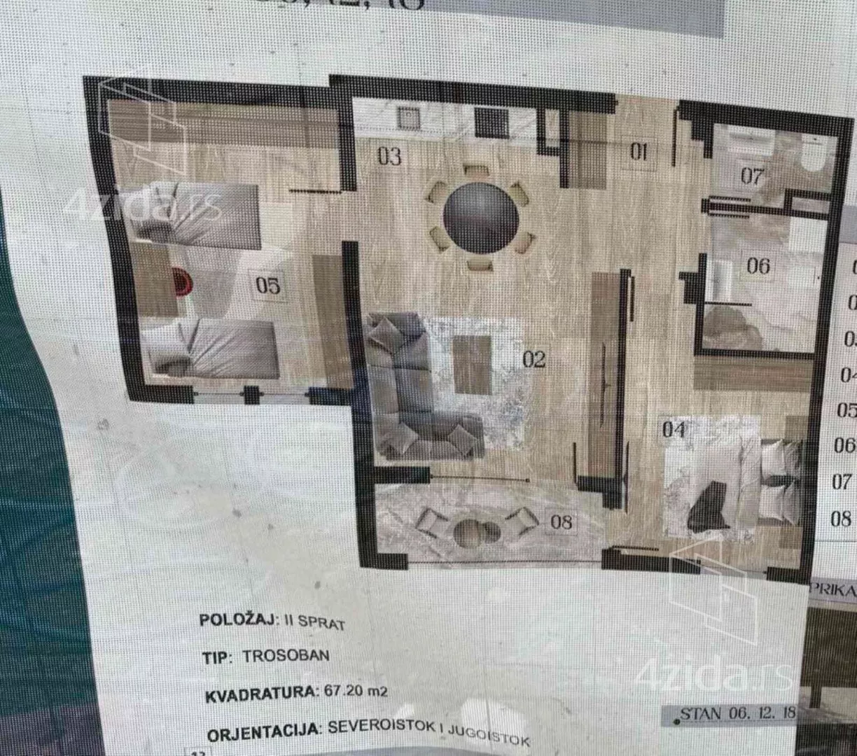 Trosoban stan | 4zida