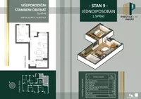 Jednoiposoban stan | 4zida