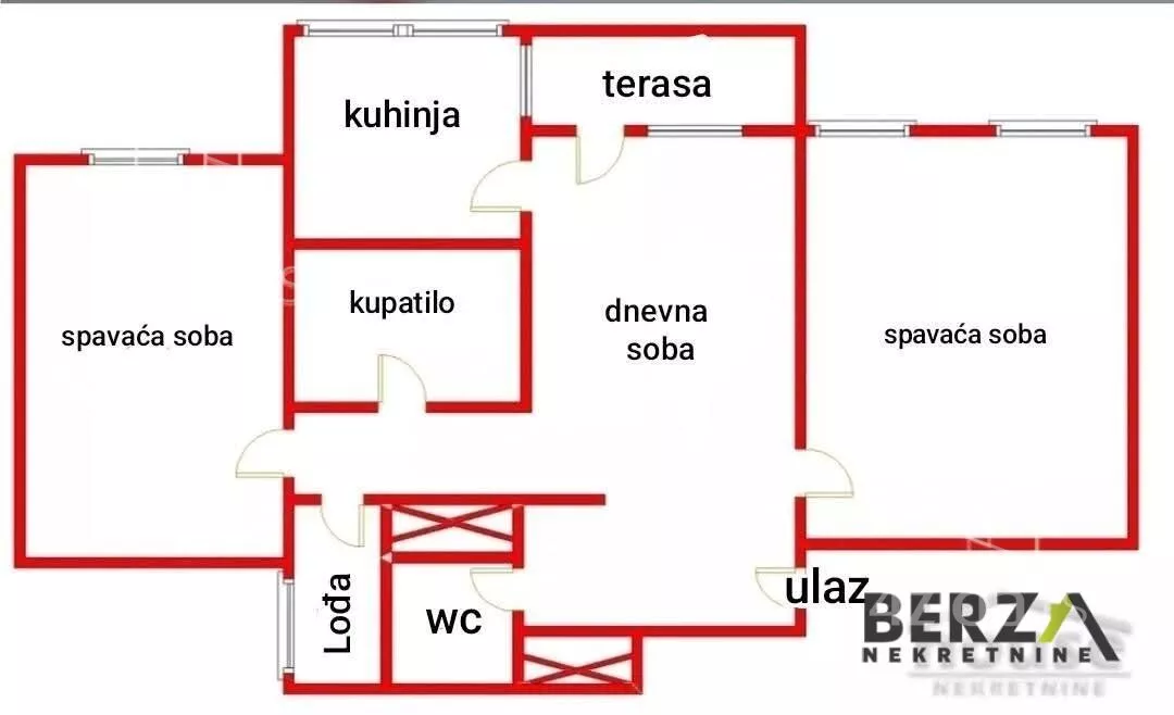 Trosoban stan | 4zida