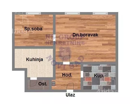 Dvosoban stan | 4zida