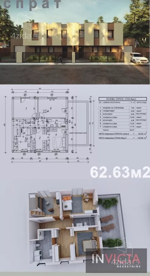 Četvorosoban stan | 4zida