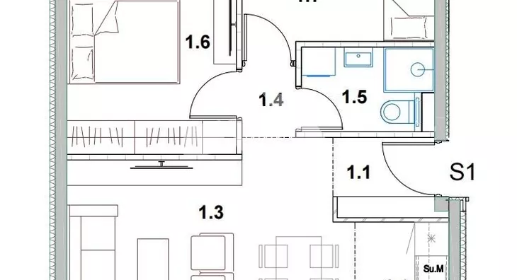 Dvosoban stan | 4zida