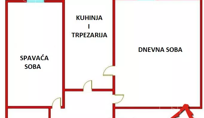 Dvosoban stan | 4zida