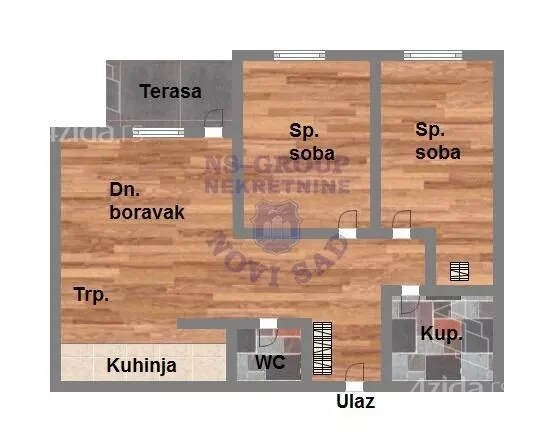 Dvoiposoban stan | 4zida