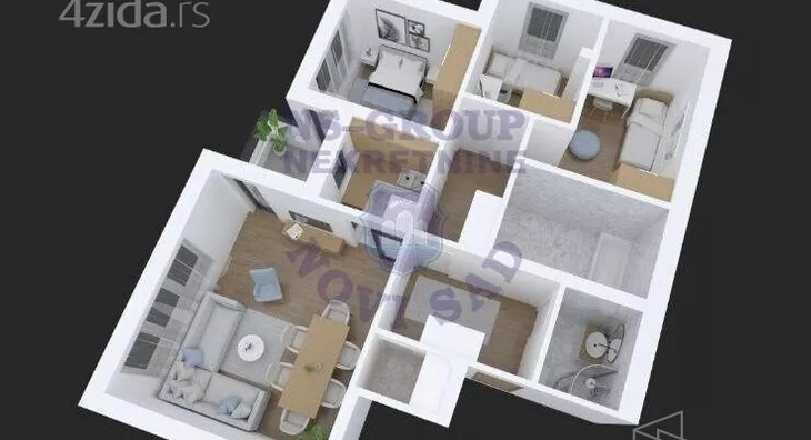 Četvorosoban stan | 4zida