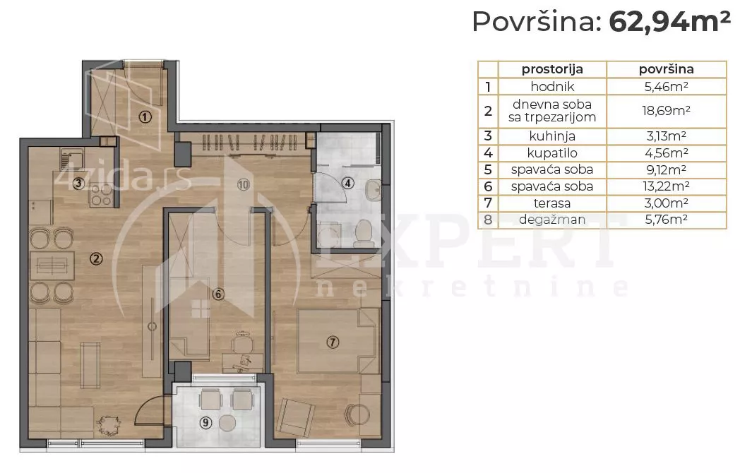 Četvorosoban stan | 4zida