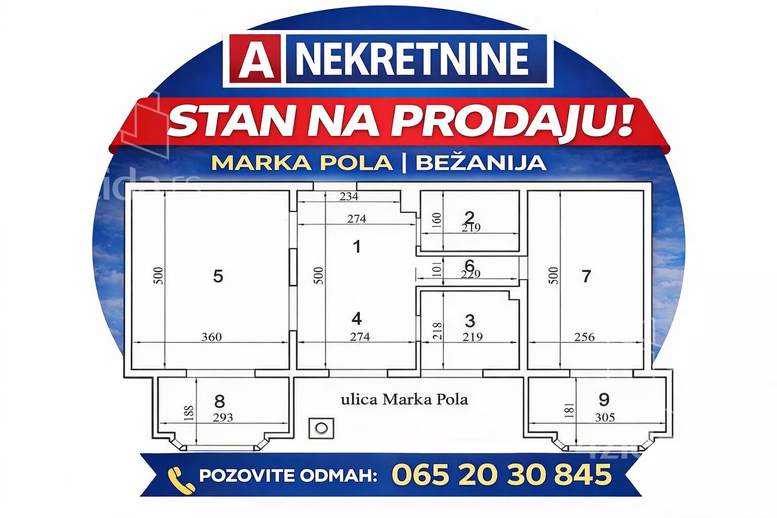 Dvoiposoban stan | 4zida