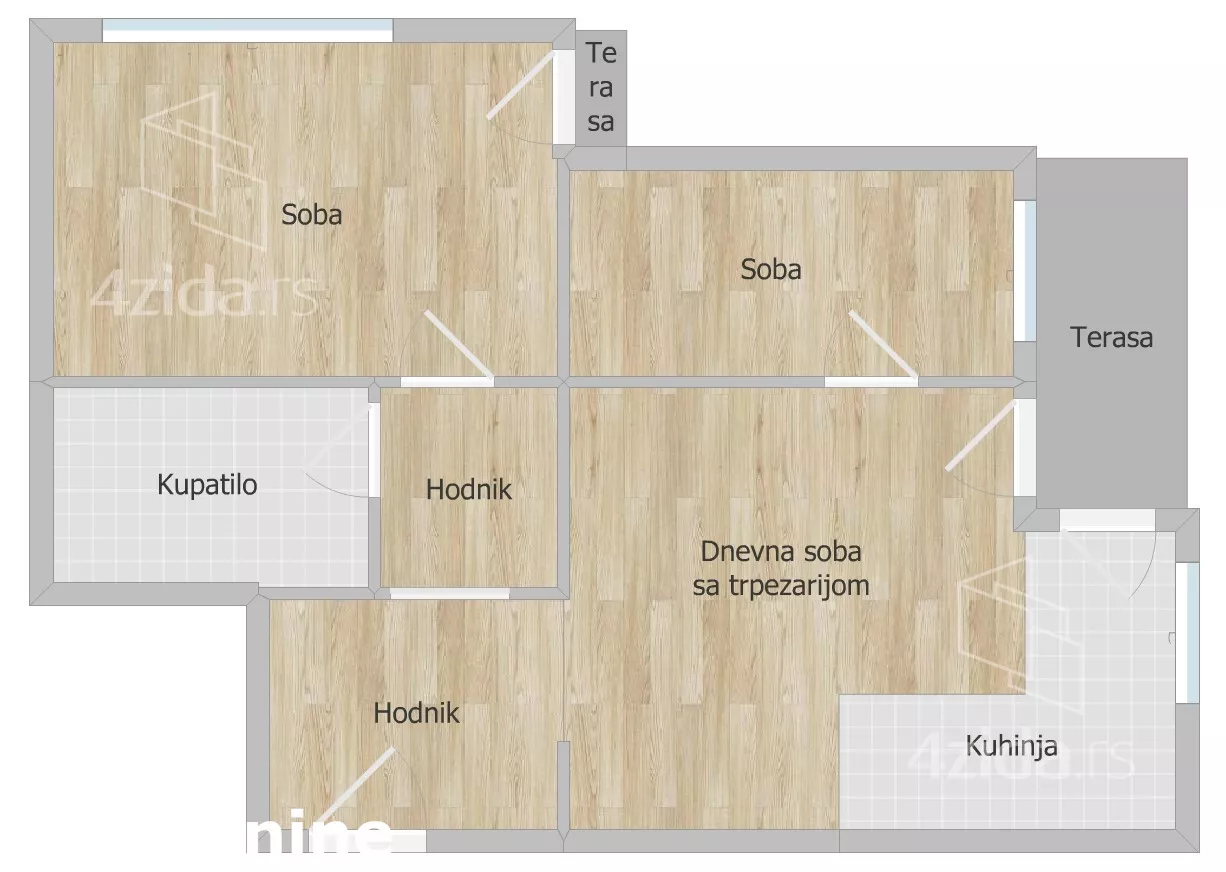 Dvoiposoban stan | 4zida