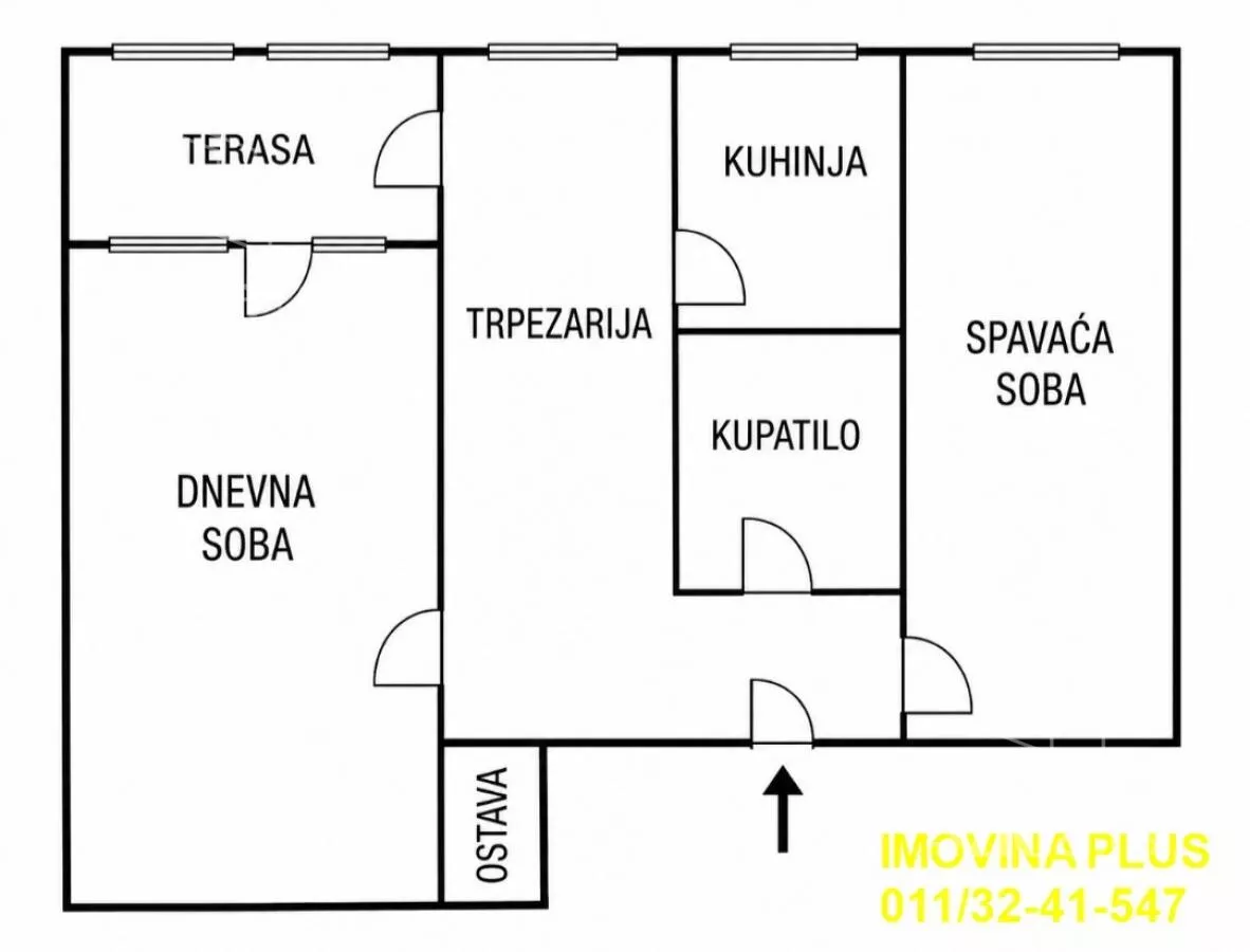 Dvosoban stan | 4zida