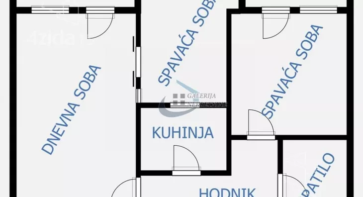 Trosoban stan | 4zida