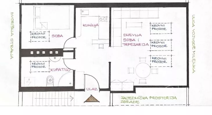 Jednoiposoban stan | 4zida