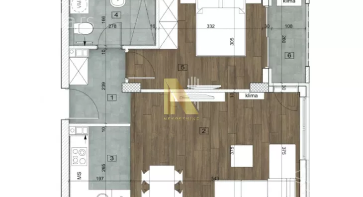 Dvosoban stan | 4zida