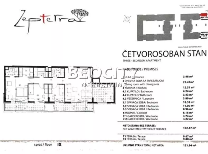 Četvorosoban stan | 4zida