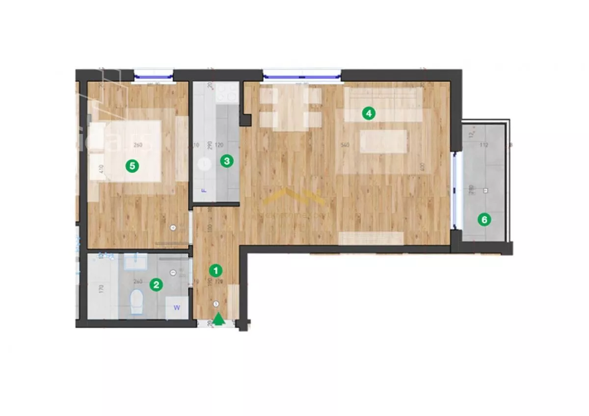 Dvosoban stan | 4zida