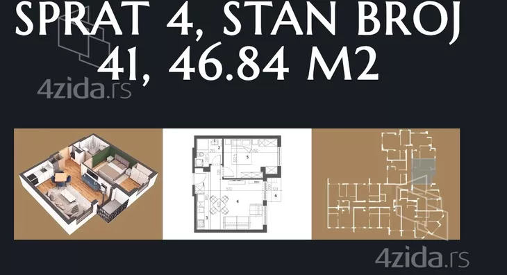 Dvosoban stan | 4zida