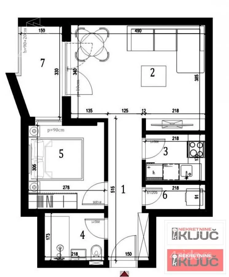 Dvosoban stan | 4zida