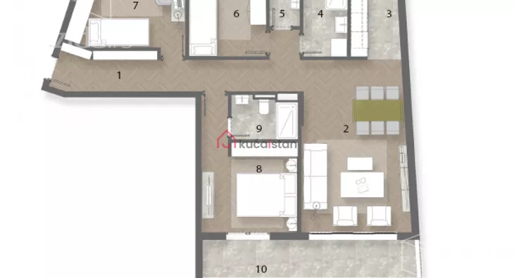 Četvorosoban stan | 4zida