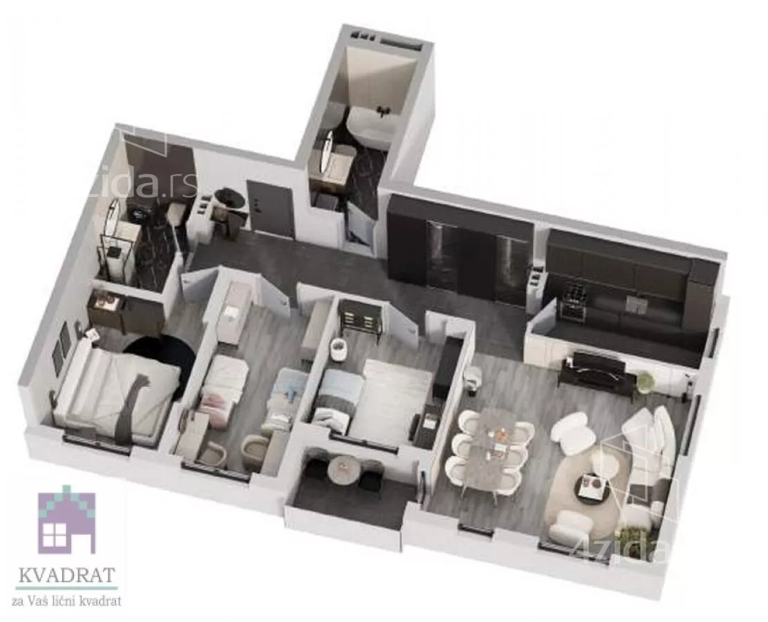 Četvorosoban stan | 4zida