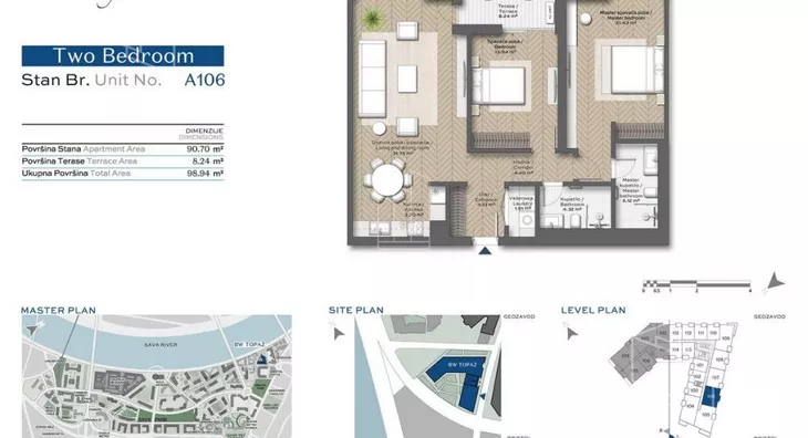 Trosoban stan | 4zida
