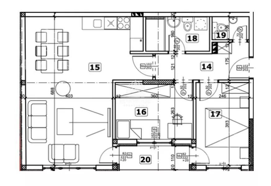 Trosoban stan | 4zida