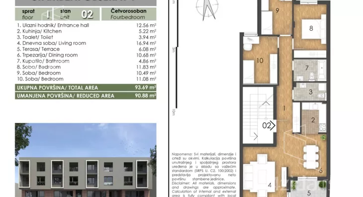 Četvorosoban stan | 4zida