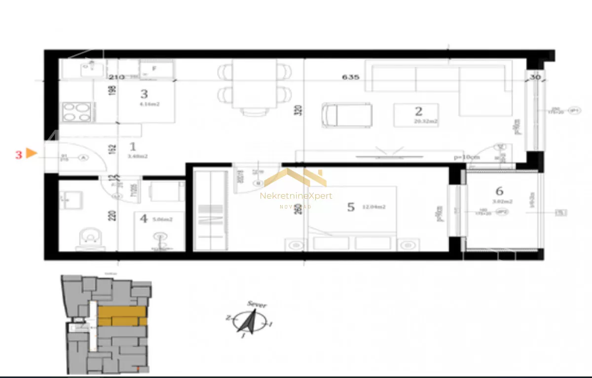 Dvosoban stan | 4zida