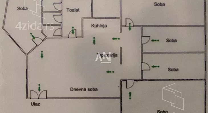 Šestosoban stan | 4zida