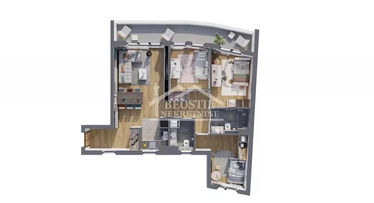 Četvorosoban stan | 4zida