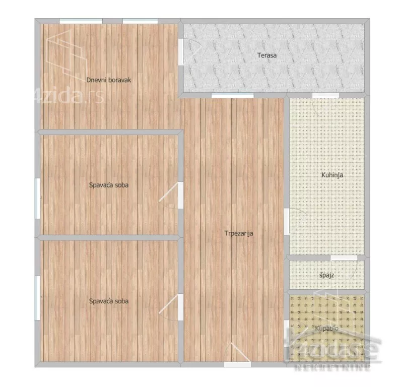 Trosoban stan | 4zida