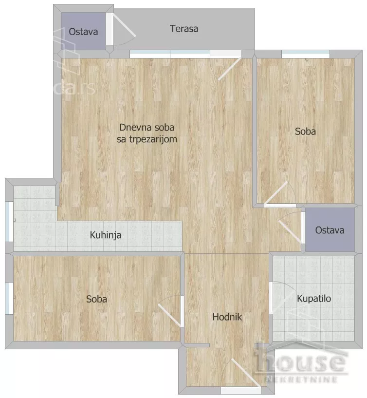 Dvoiposoban stan | 4zida