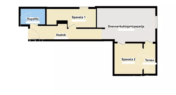 Trosoban stan | 4zida