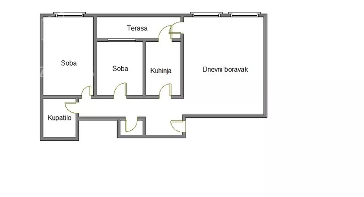 Trosoban stan | 4zida