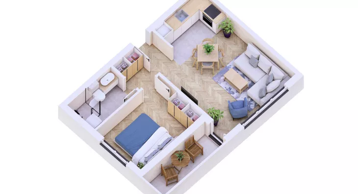 Dvosoban stan | 4zida