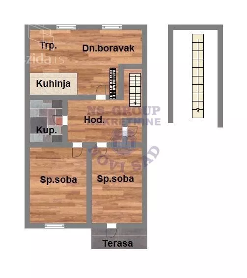 Trosoban stan | 4zida