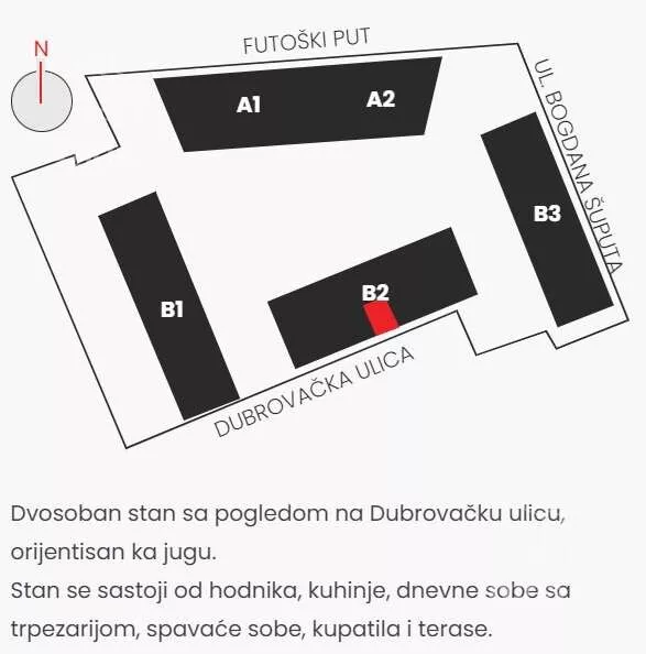 Jednoiposoban stan | 4zida