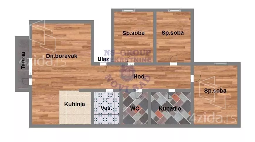 Četvorosoban stan | 4zida