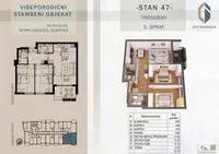 Trosoban stan | 4zida