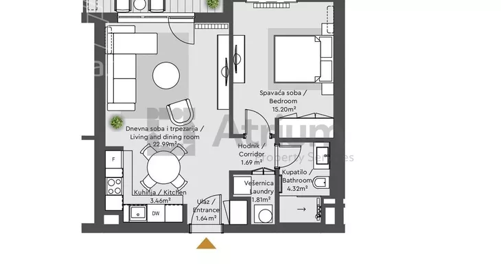 Dvosoban stan | 4zida