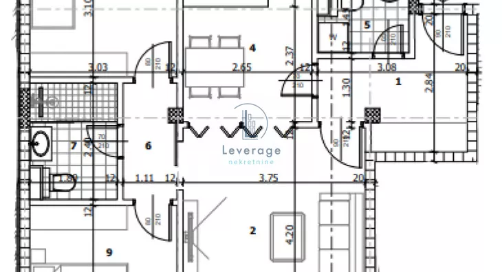 Trosoban stan | 4zida